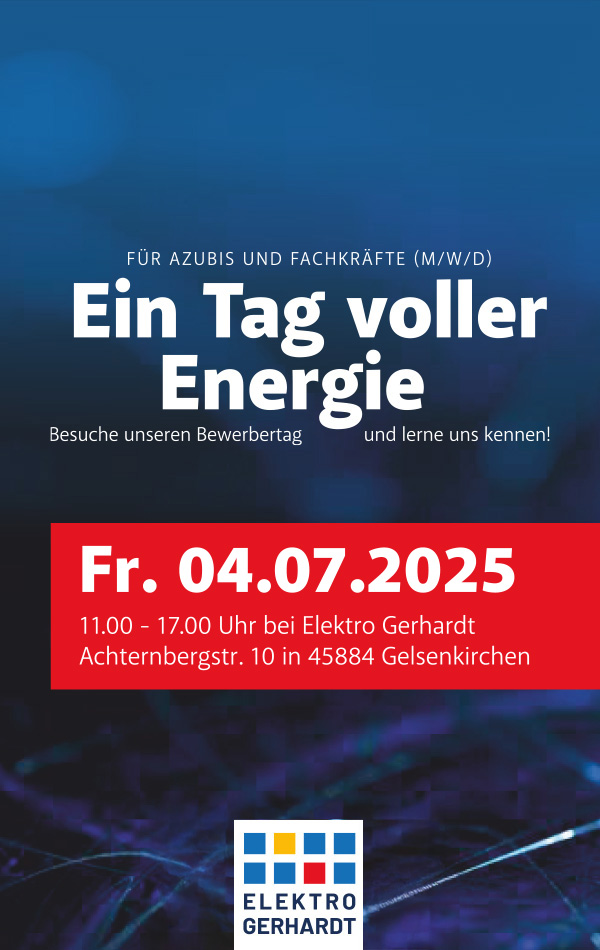 Bewerbertag bei Elektro Gerhardt